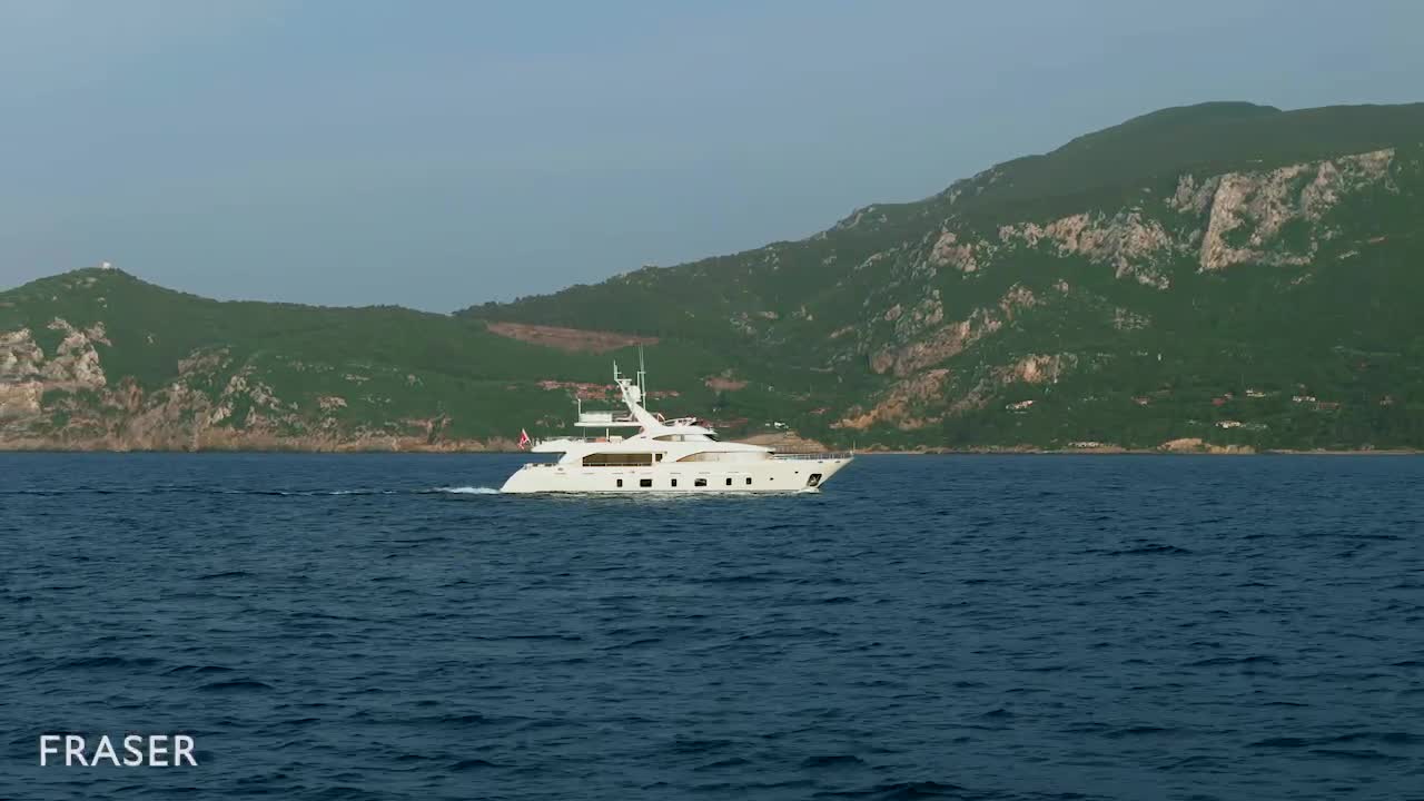 Presentation showcasing COCONUTS a 104ft (31.75m) luxury motor yacht for Sale available with Fraser Yachts, built by BENETTI in 2011