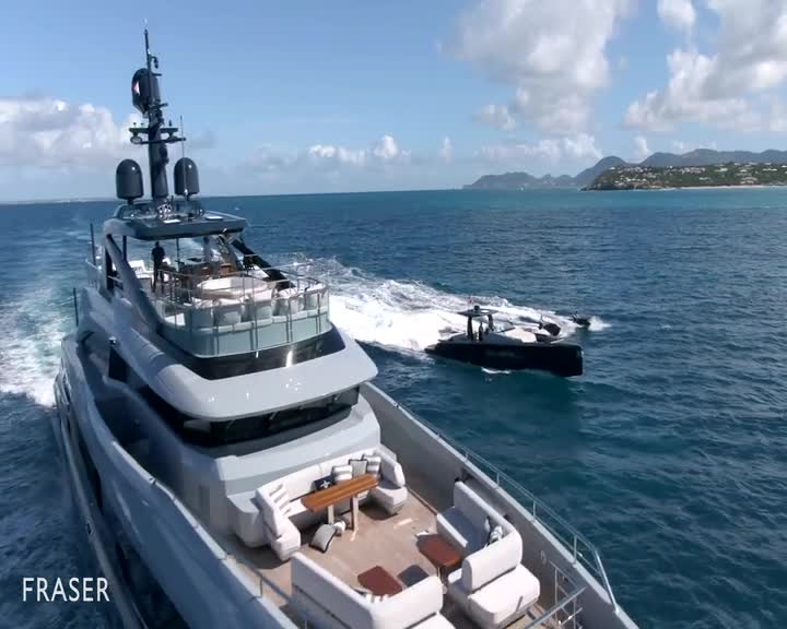 Presentation showcasing ANCORA a 155ft (47.3m) luxury motor yacht for Sale & Charter available with Fraser Yachts, built by MENGI YAY in 2023
